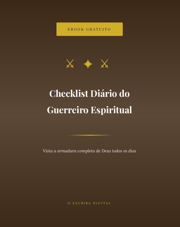 checklist do guerreiro espiritual checklist do guerreiro espiritual